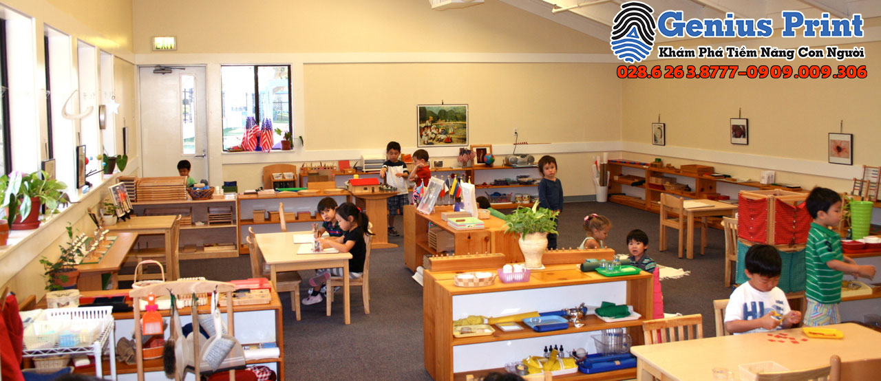 Hỗ trợ tuyển sinh cho trường mầm non Montessori